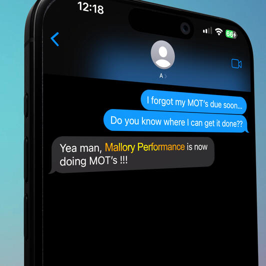 3D iPhone Effect for Mallory Performance